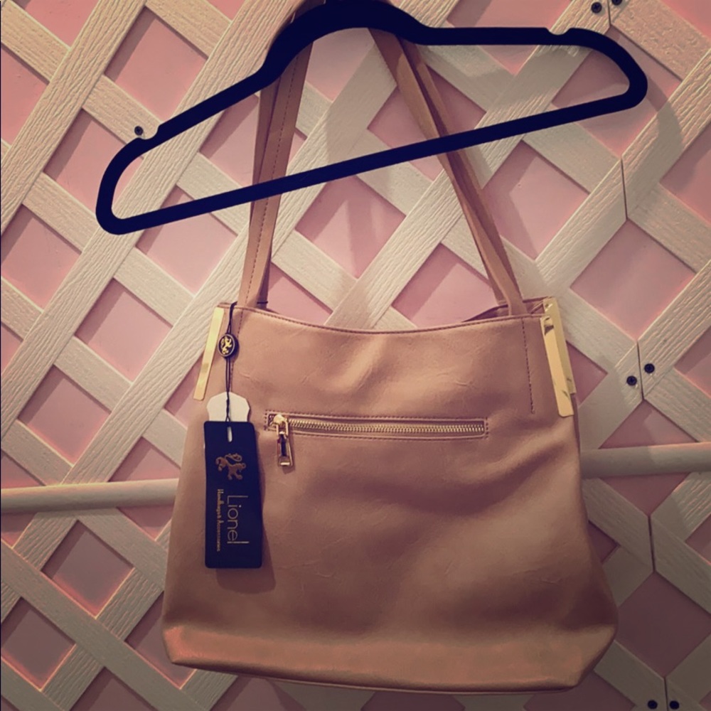 Shoulder bag vegan leather